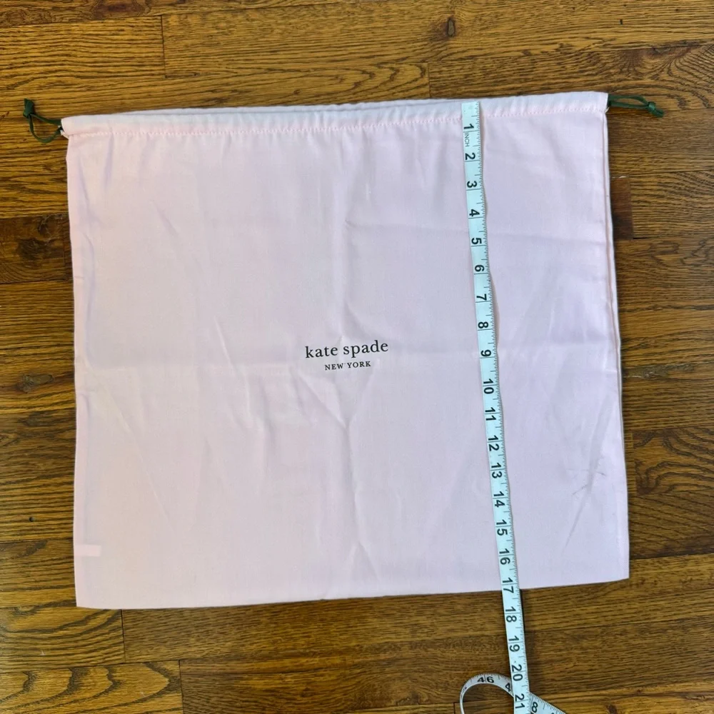 Kate Spade New York Pink Drawstring Dustbag‎ 19” X 17”